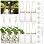 Baderke 9 Set Window Hanging Propagation Stations 3.54'' Plastic Vases - style: Stylish