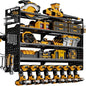 Large 5-Tier Power Tool Organizer Wall Mount, 320lb Capacity, 34'' Wide - size: 34''Width