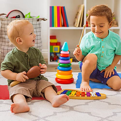 Woanger 12 Pcs Garden Kneeling Pad Foam Knee Mat 15.7x7 Inch, Bright Colors - color: Bright Colors