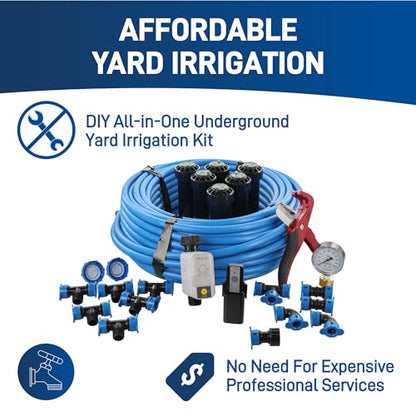 Orbit 50022 Medium-Area 1-Zone All-in-One Automatic Watering System with B-hyve Smart Hose Watering Timer and B-hyve Smart Wi-Fi Hub - style: Small Area with Wi-Fi