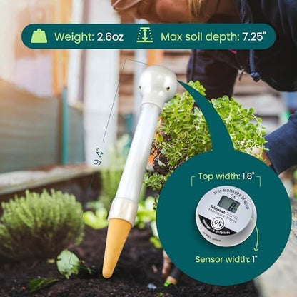 Blumat Digital Moisture Meter with Cap and Source - size: Moisture Meter | Cap and Source