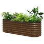 SnugNiture Galvanized Steel Raised Garden Bed Kit - 6x2x2 ft Large Metal Planter Box for Vegetables, Flowers, Herbs | Easy Assembly, Open Bottom Design - size: 6x2x2ft(1 Pack)