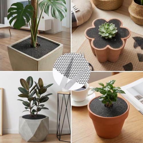 10 Pcs 15.7" Plant Pot Soil Covers Protectors from Animals