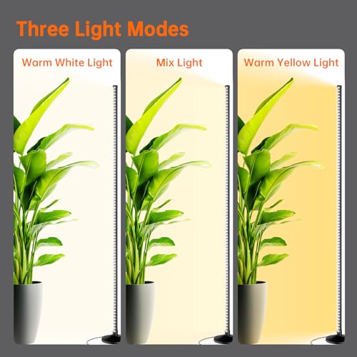 Bstrip T10 Vertical Grow Light, Full Spectrum Plant Light, 16in-65in