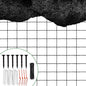 DQS Bird Netting 25x100ft, 1" Square Mesh Poultry Netting for Chicken Coop - size: 1", 25' x100'