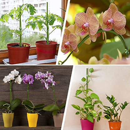 20Pcs Plant Stakes, 23.6IN Orchid Support Stakes for Indoor Plants - size: 23.6 Inches