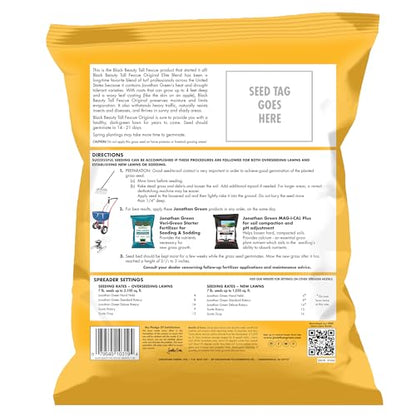 Jonathan Green Black Beauty Tall Fescue Grass Seed Blend - 7 lb - size: 7 lb