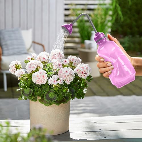 Precision Spout 0.45L Watering Can – Perfect for Delicate Seedlings - Potted Plants -Pink - color: Pink