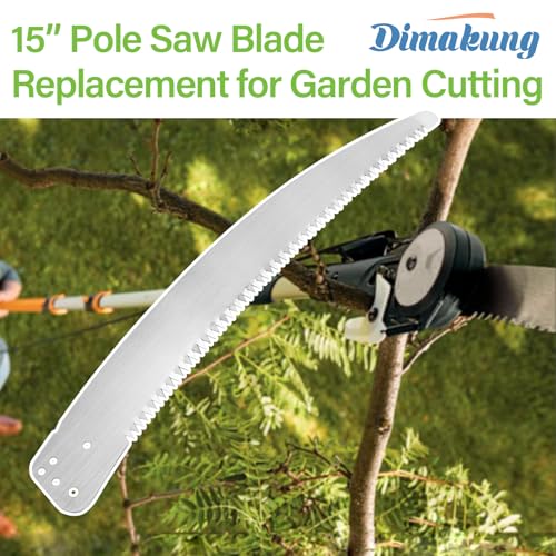15" Pole Saw Blade Replacement for Fiskars Pruning Saws & Tree Trimmer
