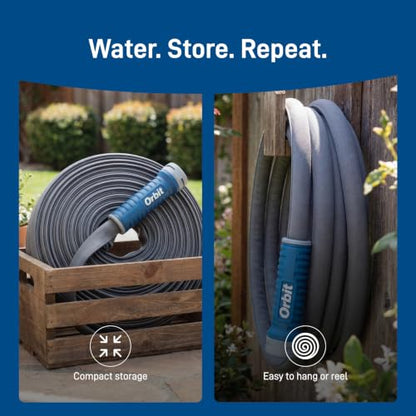 Orbit ExoJacket Fabric Garden Hose, 100 ft x 5/8 in - 33180 - size: 100 Ft, style: ExoJacket