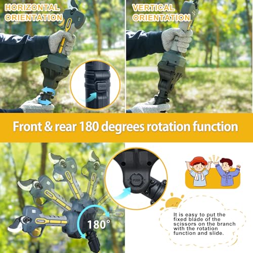 Telescopic Extension Pole for E-Series Pruners & Chainsaw - style: PR-001-Pole