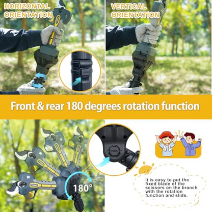 Telescopic Extension Pole for E-Series Pruners & Chainsaw - style: PR-001-Pole