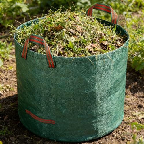 Yard Waste Bags,Reusable Collapsible Garden Leaf Bags (72 Gallon Round) - color: 72 Gallon Round