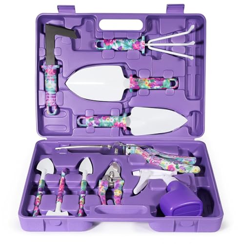 Gardening Gifts for Women, Christmas Birthday Gifts for Mom Grandma Wife - style: Purple
