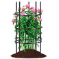 19.5" D x 39" H Peony Plant Support Cage,3-Tier Stackable