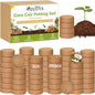 ZeeDix 200 Pack 30mm Organic Coco Coir Pellets Seed Starter Soil - size: 30mm-200pack