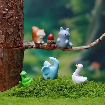 30PCS Mini Resin Animals Variety Pack 15 Style Tiny Resin Animal Figurines - color: Fixed Color Ctyle-c