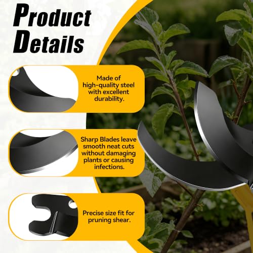 3*N920015 + 1*Na044629 Replacement Dewalt Pruner Blades, Cordless Pruning Shears Replacement Blades Accessories Compatible with Dewalt Pruner Dcpr320 Dcpr320b Dcpr320d1