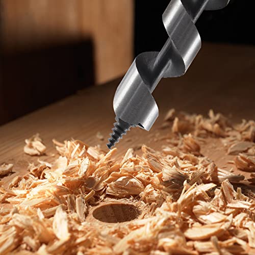 Muretnze 3/4 Inch x 14 Inch Long Auger Drill Bit for Wood - size: 3/4 Inch Diameter x 14 Inch Length