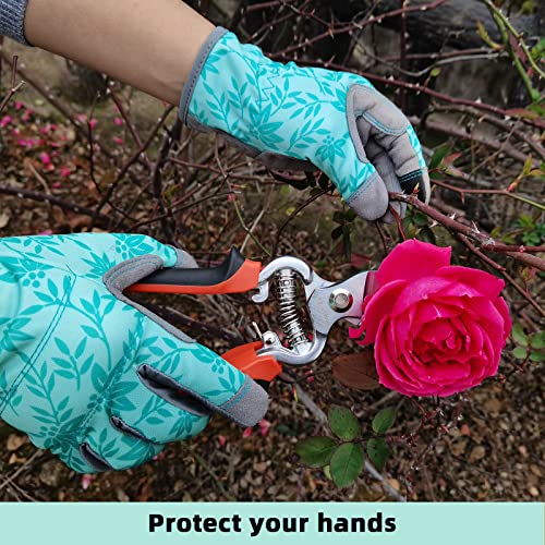 Gardening Gloves for Women, Thorn Proof Garden Gloves Yard Glove - size: Small (Pack of 1)
