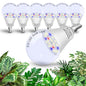 ALIDE Full Spectrum Grow Light Bulbs for Indoor Plants E12 Candelabra Base - size: E12