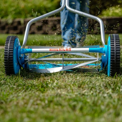 American Lawn Mower Company 2204-14 14-Inch 4-Blade Push Reel Lawn Mower - size: 14" 4 blade, 2.0