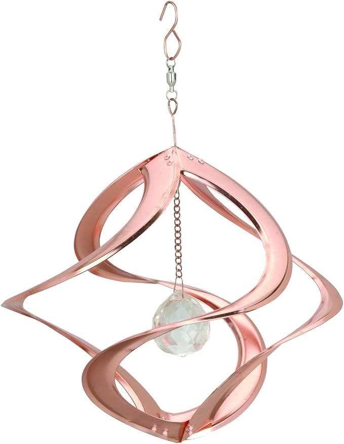 Red Carpet Studios Cosmix Mosaic Crystal Spinner, Small (31057) - color: Copper - Crystal