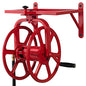 Liberty GARDEN 713 Revolution Multi-Directional Garden Hose Reel, Red - style: Industrial