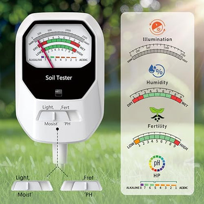 Test Meter for Gardening, Farming and Outdoor Plants