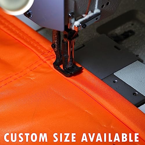 ColourTree 4' x 11' Waterproof Grey Pergola Shade Cover with Weighted Rod Custom Size - color: Waterproof Grey, size: 4' W X 11' L Custom Size