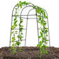 BUKLIYN Garden Arch Trellis for Climbing Plants Outdoor - Size:71 * 87 inch - size: 71(L) * 49(W) * 87(H)-16MM
