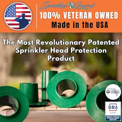 GRASSHOLE Sprinkler Head Guard - Donut-Style Protector Prevents Mower Damage - 1 Pack - Plastic - size: 1 Pack