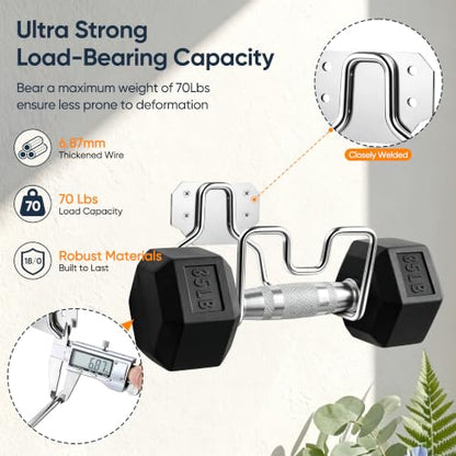 Joyfair Water Hose Holder, Metal Hose Holders for Outside Garden, 2PCS
