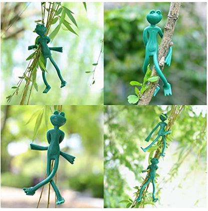 10pcs Decorative Plant Tie Twist Bendable Reusable Plant Cable Ties Twisting Garden Tie Frog