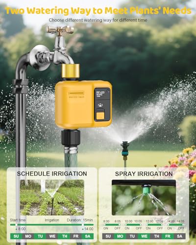 WiFi Water Timer 1 Zone for Garden Hose, 2-Pack - size: 2 Pcs
