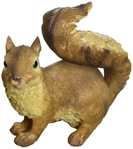 Design Toscano Scamper the Woodland Squirrel Outdoor Garden Statue, 7 Inch Tall, Cast Stone Resin, Brown Finish, 7 Inch (Pack of 12) - style: Scamper (Pack of 12)