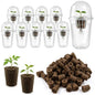 10 Set Seed Starter Cup Kit with Dome,Self Watering Propagation Cups