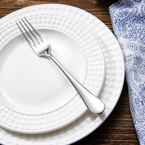 KEAWELL Premium Verona 4-Piece 8-Inch Dinner Fork Set (4, Dinner Forks) - size: Dinner Forks