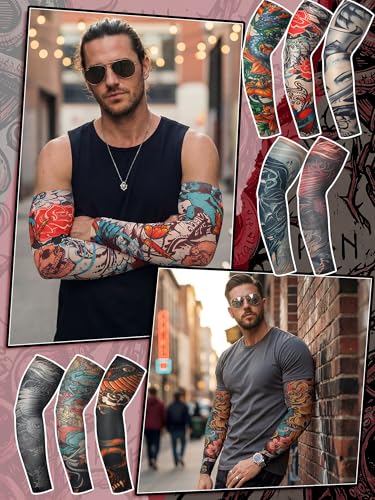 Boao 24 Pcs Cooling Arm Sleeves for Men Sun Protection - size: Large, style: Fashion