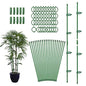 20 Pcs Plant Support Stakes Height Adjustable (12 Inch) - size: 20Pcs
