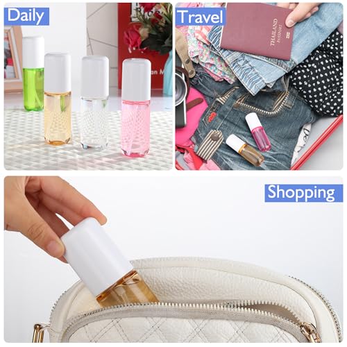 Small Spray Bottles 4Pack 40ml Fine Mist TSA Travel Size Toiletries - size: 40 ml