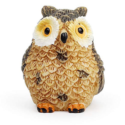 Forest Animal Figures Cake Toppers, Woodland Creatures Toy Figurines Set (5pcs Forest Animals)