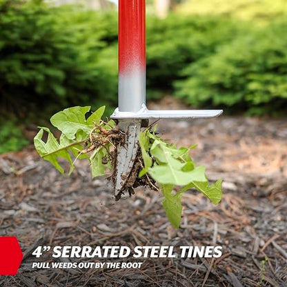 GARDEN WEASEL Stand Up Weed Puller Remover Tool for Dandelion Root Removal