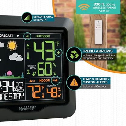 La Crosse Technology L78571 Wireless Color Forecast Station