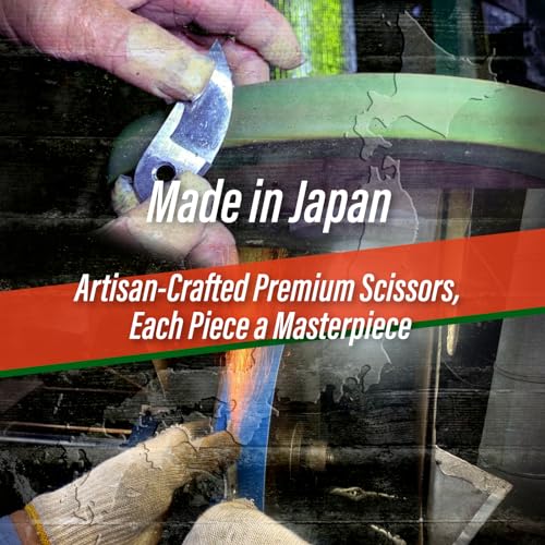 SUIZAN Trimming Scissors 6" - Japanese Garden Plant Herb Buds Flower Shears
