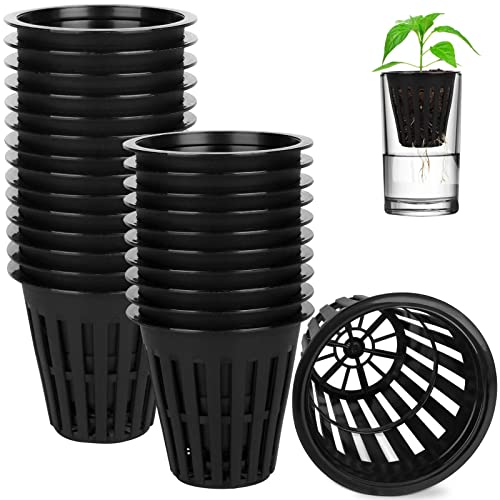 HXSEMAYIG 100PCS 2 inch Net Pots,Hydroponics Cup, Net Cups for Indoor or Outdoor Growing - size: 100 Pack (2inch)