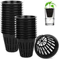 HXSEMAYIG 100PCS 2 inch Net Pots,Hydroponics Cup, Net Cups for Indoor or Outdoor Growing - size: 100 Pack (2inch)