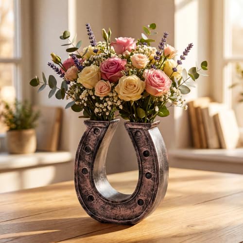 Qinyoung 1Pcs Horseshoe Hanging Wall Planters for Plants,Water Plant Vase - style: Water Plant Vase