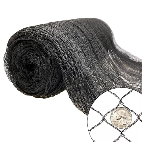 50x50ft Bird Netting for Chicken Coop, 1" Mesh Chicken Coop Netting Cover - size: 50'x50'-1''