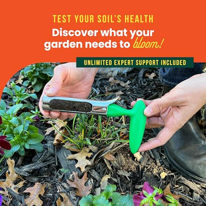 Sunday Garden Soil Test Kit - Tests pH & Nutrients for Healthy Plants